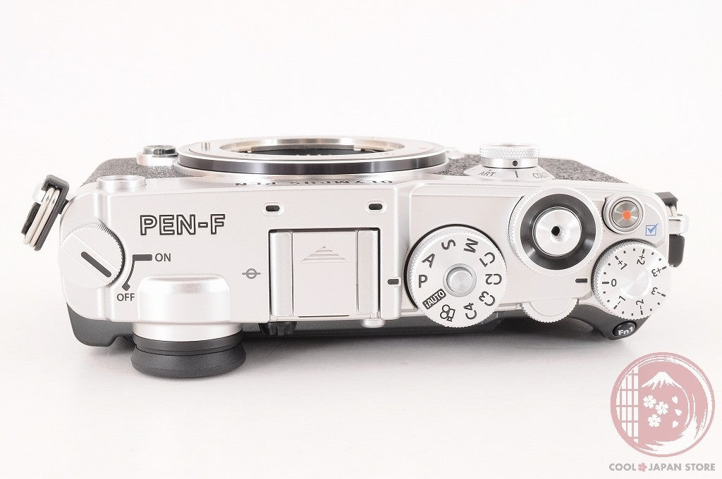 DDU [ 230 shots TOP MINT in Box ] Olympus PEN-F 20.3MP Mirrorless Silver Cj34