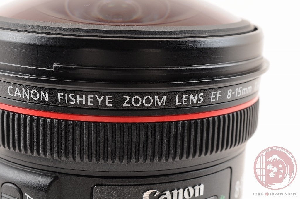 [MINT w/Hood Caps] Canon EF 8-15mm f/4 L Fisheye USM Ultra-Wide Lens Japan Lw99