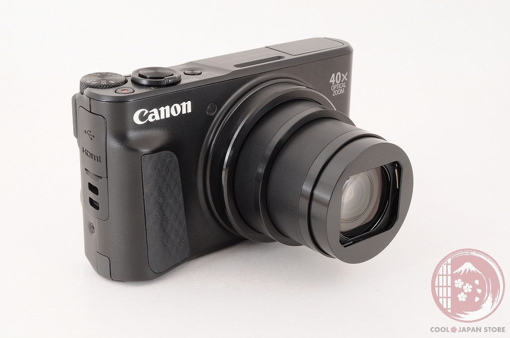 DDU[TOP MINT in Box] Canon PowerShot SX740 HS Black from Japan Cj92