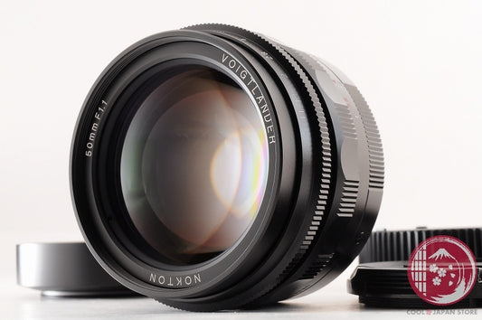 [TOP MINT w/ Hood Caps] Voigtlander NOKTON 50mm f/1.1 VM from Japan Lt11