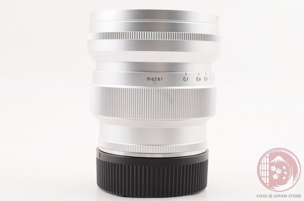 [MINT+ w/ Filter in Box] Voigtlander NOKTON 75mm f/1.5 VM Silver from Japan Ly48