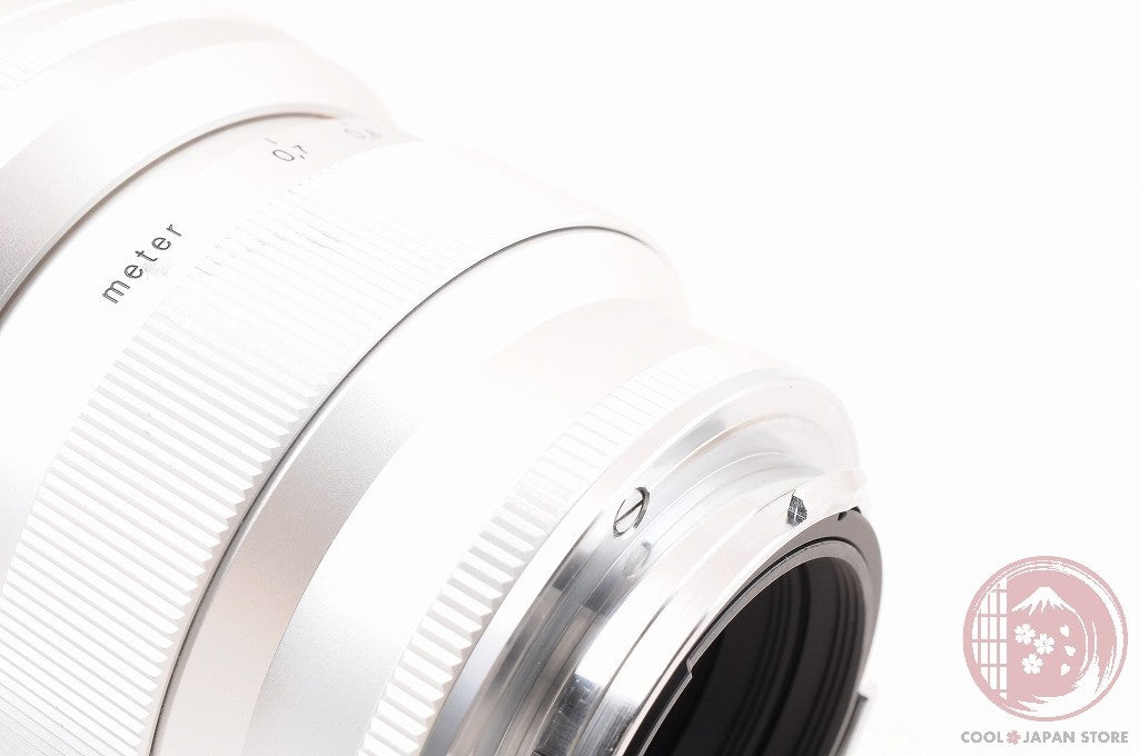 [MINT+ w/ Filter in Box] Voigtlander NOKTON 75mm f/1.5 VM Silver from Japan Ly48