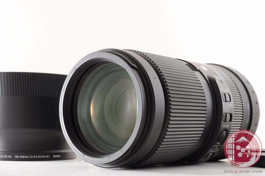 DDU[TOP MINT w/ Hood] Sigma 100-400mm f/5-6.3 DG DN OS Contemporary X Lt87