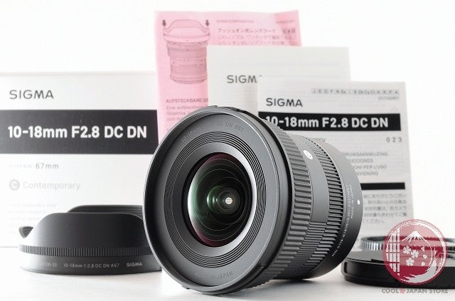 [TOP MINT in Box] Sigma 10-18mm f/2.8 DC DN Contemporary Sony from Japan Lu90