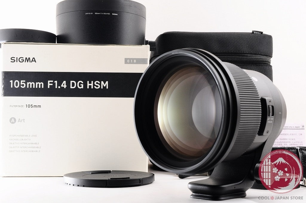 DDU[MINT+ in Box] Sigma 105mm f/1.4 DG HSM Art CANON from Japan Lt80