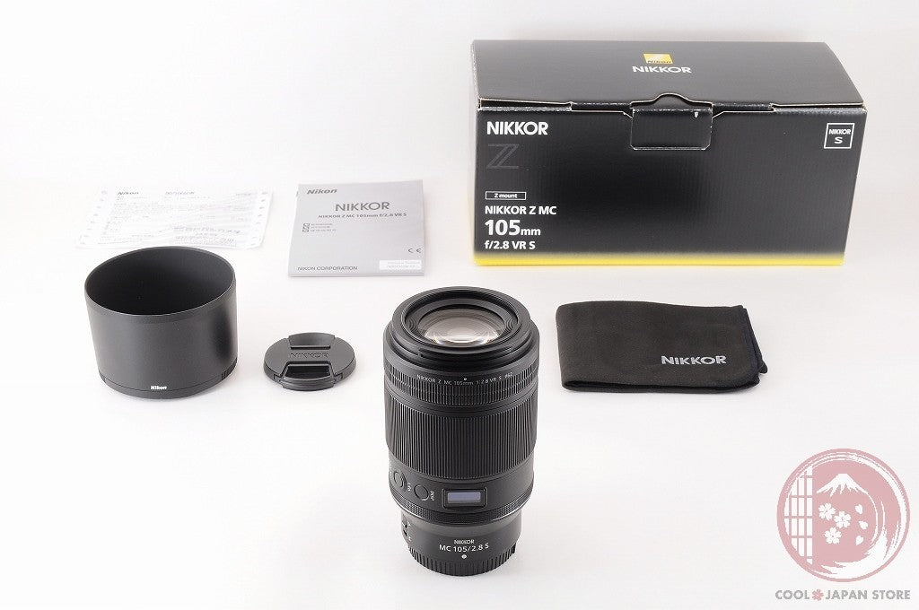 DDU READ [TOP MINT in Box] Nikon Z 105mm f/2.8 VR S MC from Japan Lu03