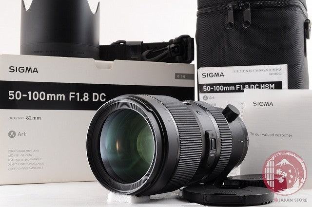[MINT+ in Box] Sigma 50-100mm f/1.8 DC HSM Art CANON from Japan Lv22