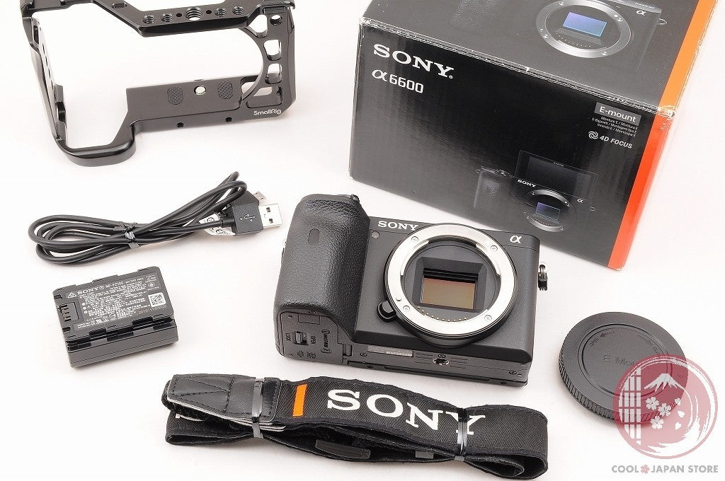 Unlock Languages [ 5988 shots TOP MINT in Box ] Sony A6600 ilce-6600 Japan Cl66
