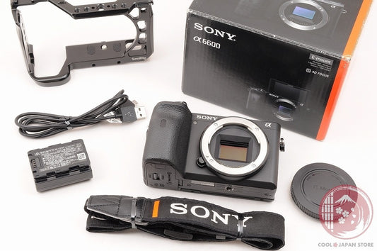 Unlock Languages [ 5988 shots TOP MINT in Box ] Sony A6600 ilce-6600 Japan Cl66