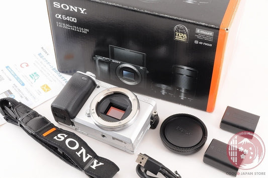 English OK [ 982 shots MINT+ in Box ] Sony Alpha A6400 24.2MP Mirrorless Ci95