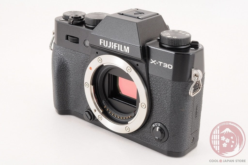 [ 1251 shots MINT w/ Cable Cap ] Fuji X-T30 Black 26.1MP Mirrorless Camera Ci72