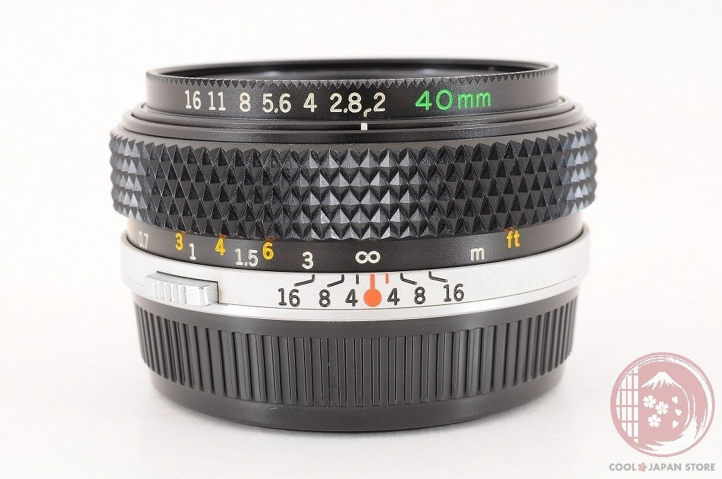 [MINT w/ Filter Caps] Olympus OM System zuiko Auto-S 40mm f/2 from Japan Lv00