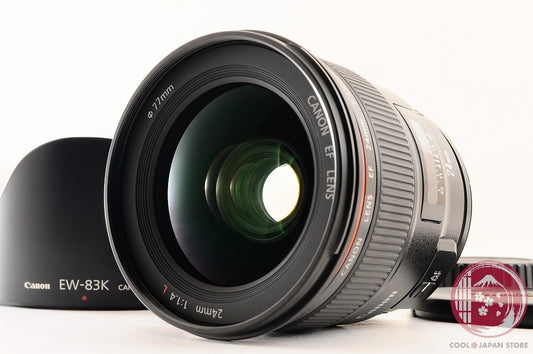 [TOP MINT w/ Hood Caps] Canon EF 24mm f/1.4 L II USM from Japan Ls51
