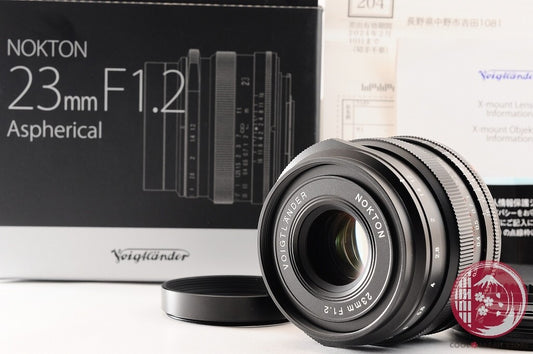 [TOP MINT in Box] Voigtlander NOKTON 23mm f/1.2 Fujifilm X mount Japan Lr34