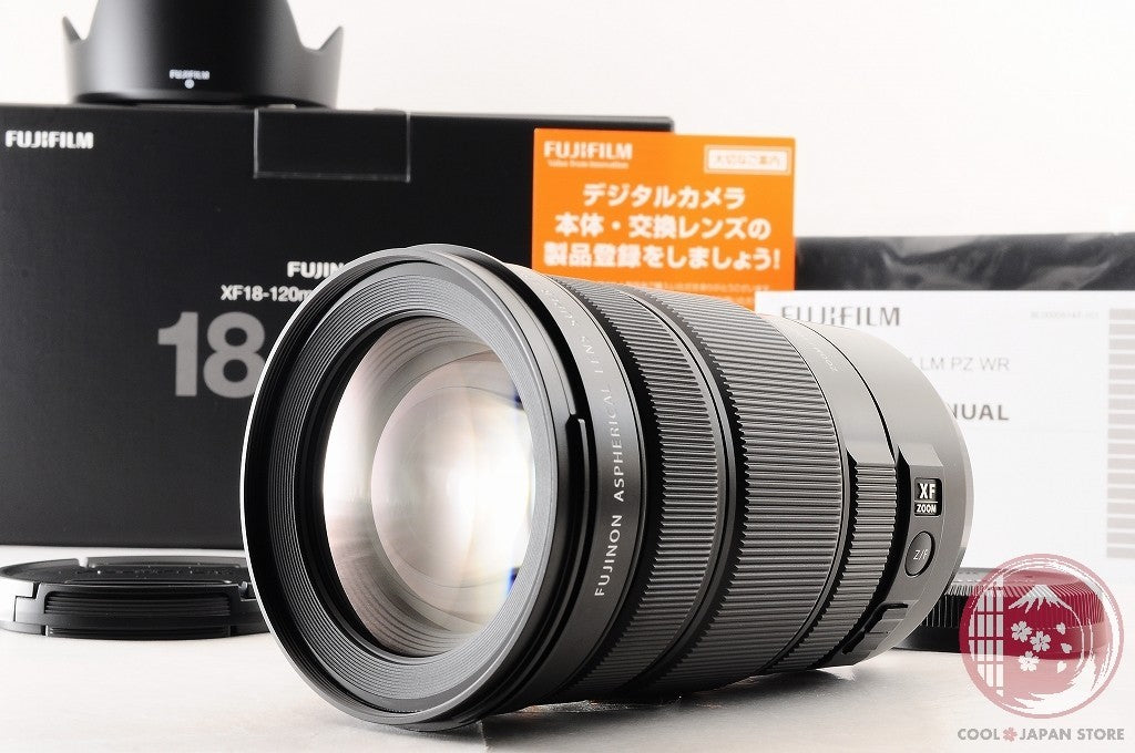 [TOP MINT in Box] Fujifilm XF 18-120mm f/4 LM PZ WR from Japan Lw05