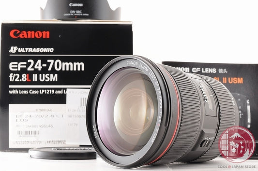 DDU[MINT+ in Box] Canon EF 24-70mm f/2.8 II L USM from Japan Lt72