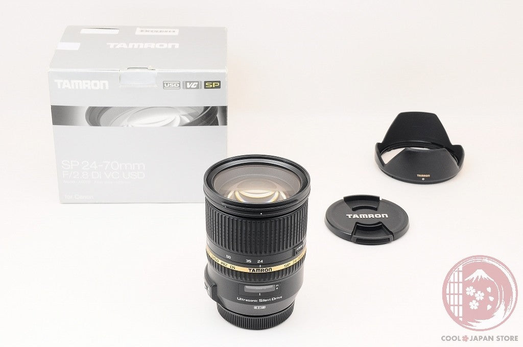 [MINT+ in Box] Tamron SP 24-70mm f/2.8 Di VC USD Canon from Japan Lt03