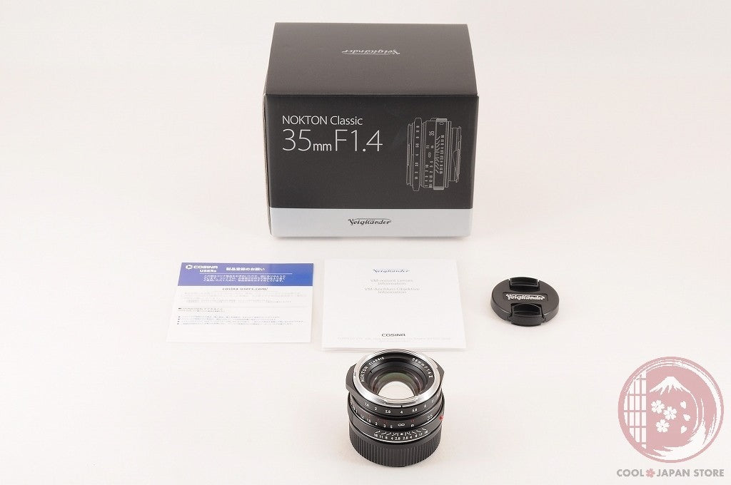 [TOP MINT in Box] Voigtlander NOKTON 35mm f/1.4 MC VM II from Japan Ls48