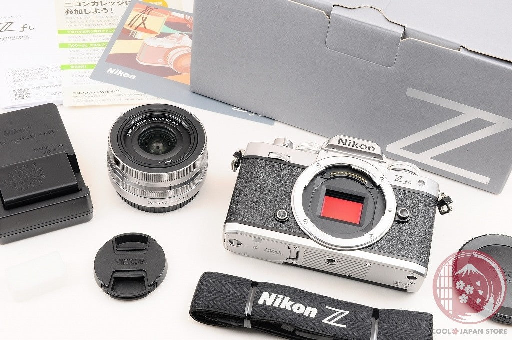 [ 5375 shots MINT+ in Box ] Nikon Z fc 16-50mm silver from Japan Cl22