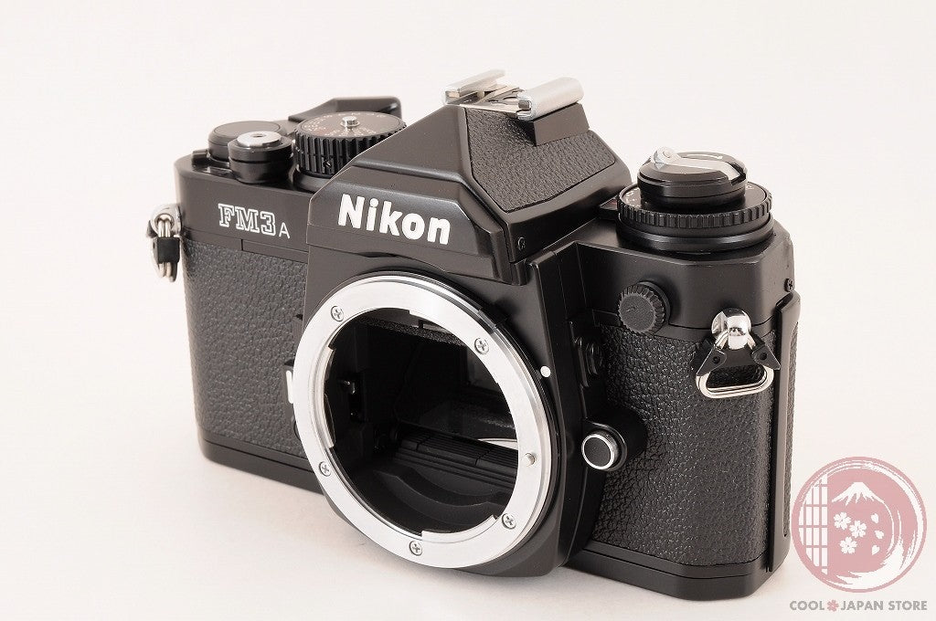 [MINT w/ Strap Cap] Nikon FM3A Black S/N 305XXX from Japan Cg87
