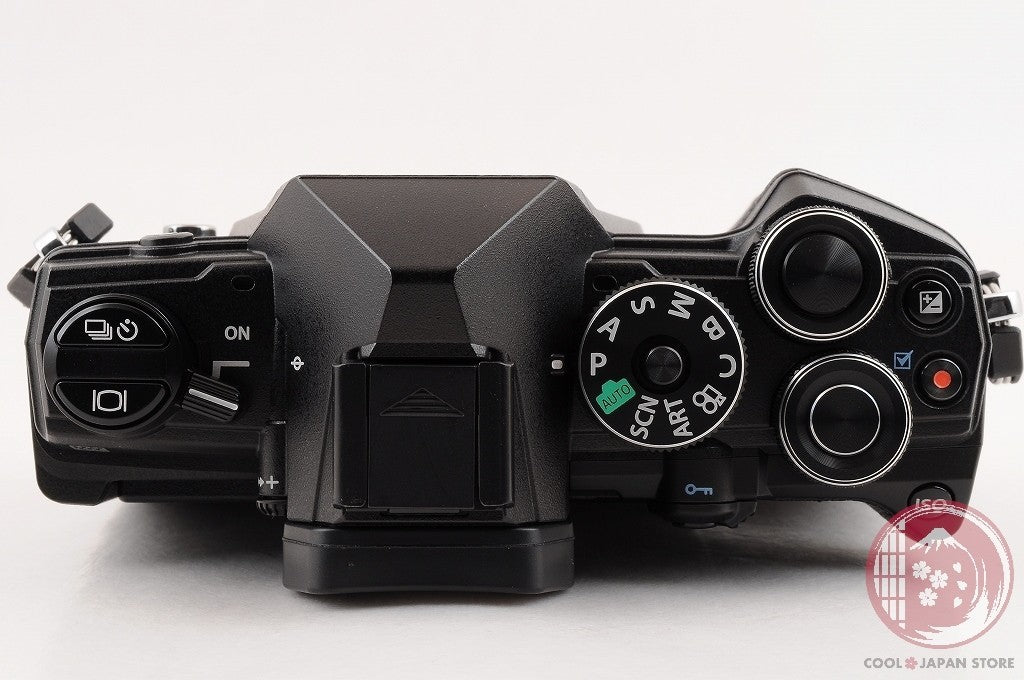 [ 3240 shots TOP MINT w/Camera Grip in Box ] Olympus OM-5 Black from Japan Cl81