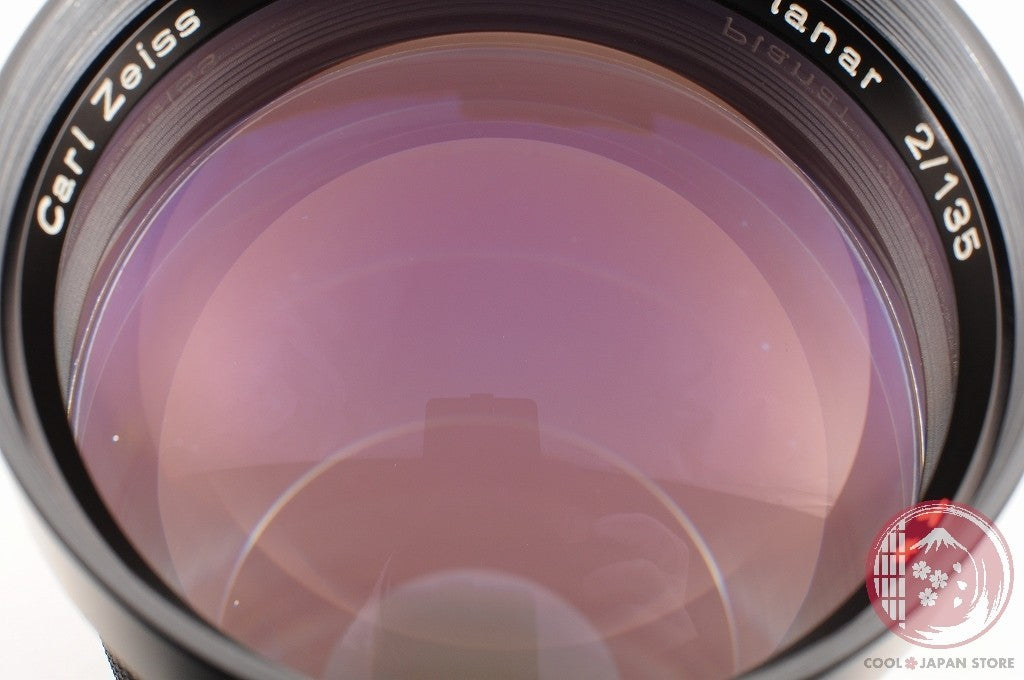 [EXC5 w/ Caps] Contax Planar 135mm f/2 AEG from Japan Ly09