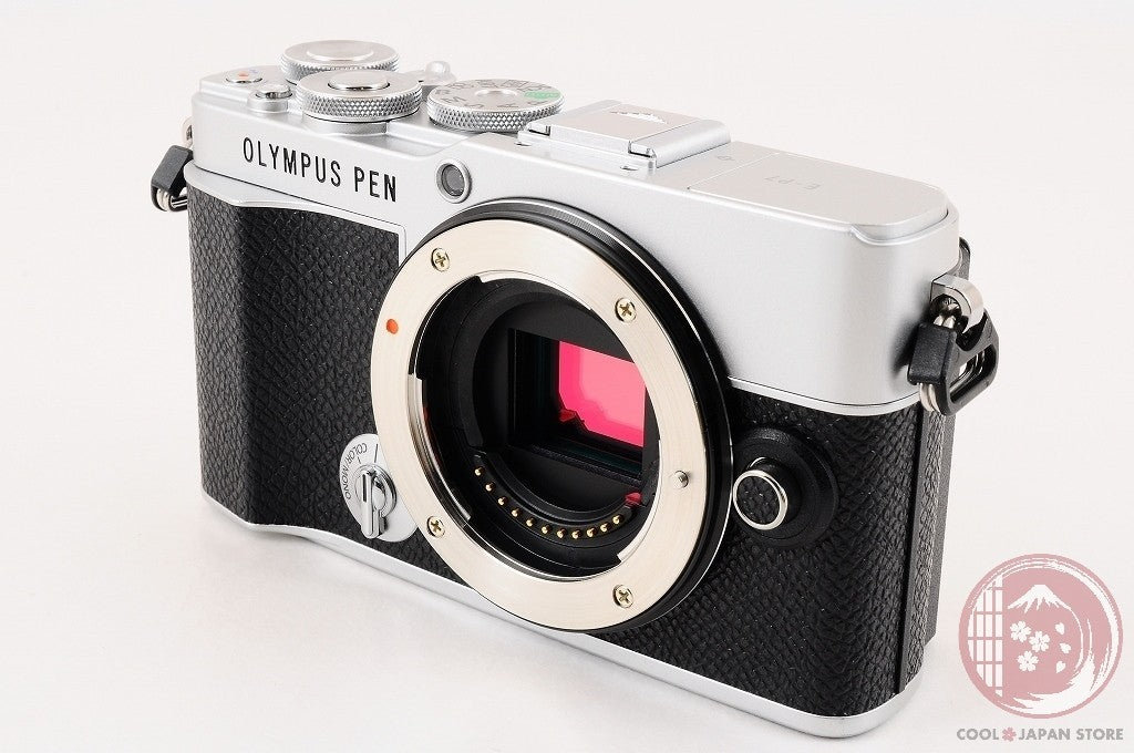 [ 3815 shots TOP MINT in Box] Olympus PEN E-P7 Silver from Japan Ck72