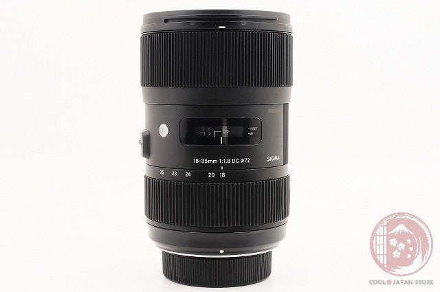 [MINT+ w/ Hood Caps] Sigma 18-35mm f/1.8 DC HSM Art NIKON from Japan Lv56