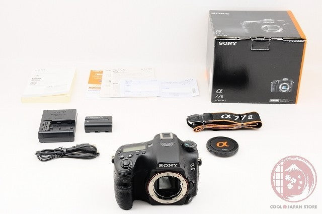 [ 4195 shots MINT+ in Box ] Sony Alpha a77 II ILCA-77M2 Body Black Japan Ck47