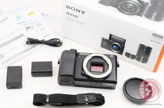 [ 3240 shots TOP MINT in Box ] Sony Alpha a6100 Mirrorless Digital Camera Ck48