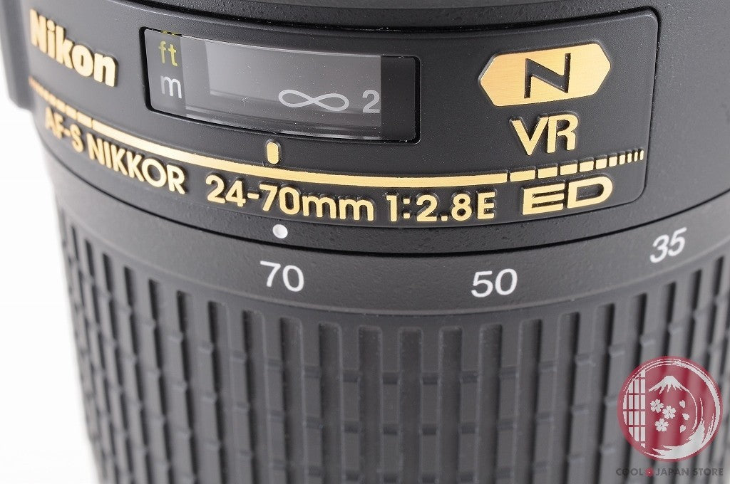 DDU[TOP MINT in Box] Nikon AF-S 24-70mm f/2.8 E f2.8E ED VR from Japan Lt97