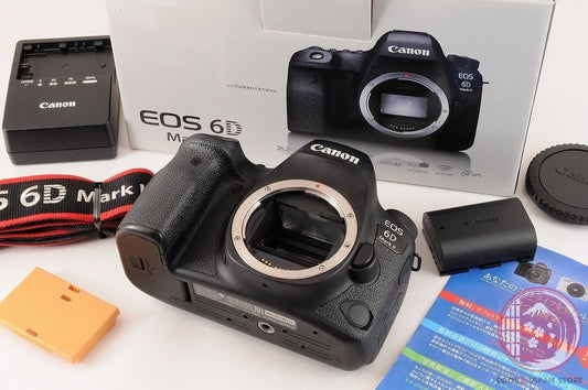 [ 5478 shots MINT+ in Box] CANON EOS 6D Mark II 26.2MP Digital SLR Camera Cg92