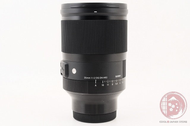 READ [MINT w/ Hood Caps] Sigma 35mm f/1.2 DG DN Art SONY from Japan Lv84