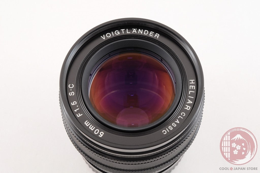 DDU [TOP MINT in Box] Voigtlander HELIAR 50mm f/1.5 VM from Japan Lu06