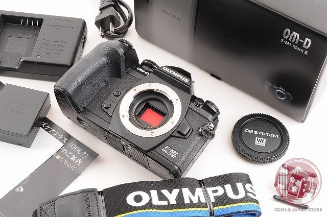 [ 1384 shots MINT+ in Box] OLYMPUS OM-D E-M1 Mark III 20.4MP Digital Camera Ck19