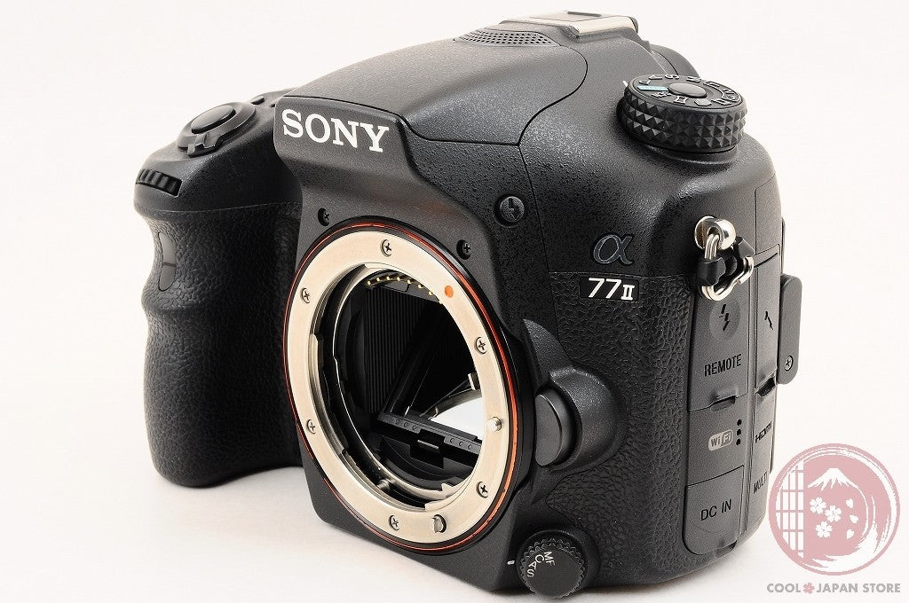 [ 22044 shots MINT w/2 Lens in Box ]Sony Alpha a77 II ILCA-77M2 Body Black Cl29