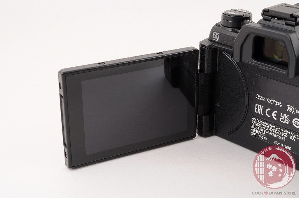 [ 3240 shots TOP MINT w/Camera Grip in Box ] Olympus OM-5 Black from Japan Cl81