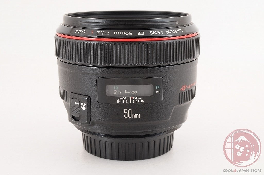 [TOP MINT w/Hood Pouch] Canon EF 50mm f/1.2 L f1.2L USM from Japan Lt92