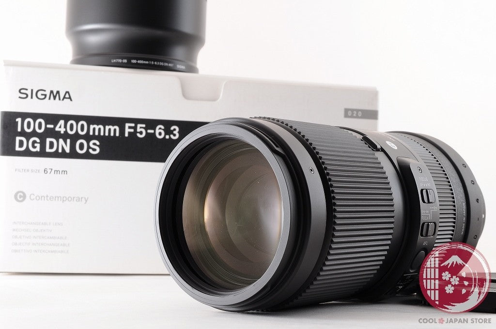 DDU[MINT+ in Box] Sigma 100-400mm f/5-6.3 DG DN OS Contemporary SONY Lt28