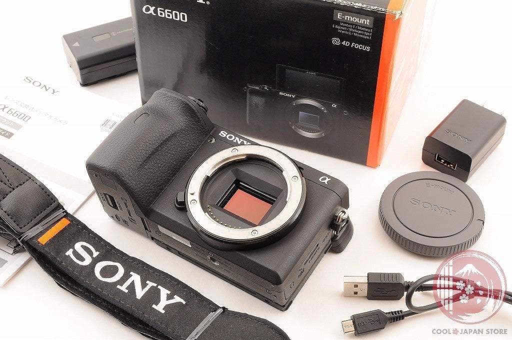 DDU[ 1869 shots MINT+ in Box ] Sony A6600 from Japan Ci55