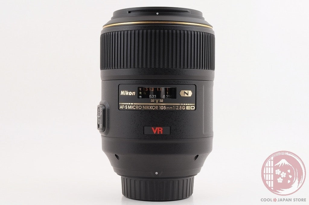 [MINT w/Hood Caps] Nikon AF-S Micro 105mm f/2.8 G IF ED VR Macro from Japan Lw78
