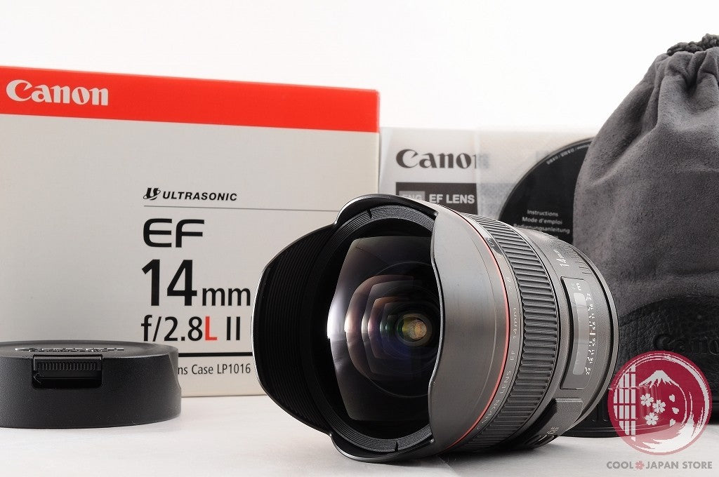 [MINT in Box] Canon EF 14mm f/2.8 L II f2.8L USM from Japan Ly81