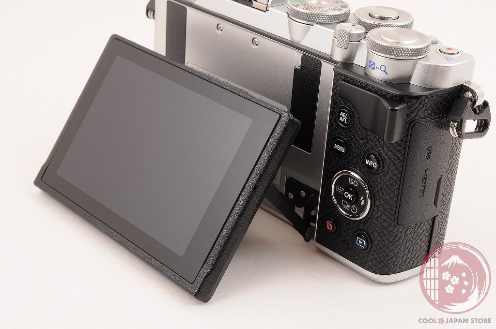[ 3268 shots TOP MINT in Box ] Olympus PEN E-P7 Silver from Japan Cl62