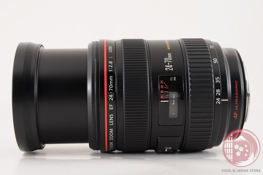 DDU[MINT+ w/Hood Caps] Canon EF 24-70mm f/2.8 L f2.8L USM AF ZoomLens JAPAN Lu38
