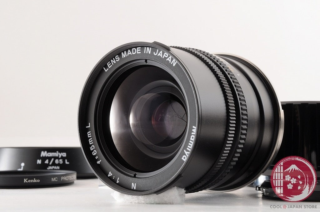 DDU READ[TOP MINT w/ Hood Filter] Mamiya N 65mm f/4 L from Japan Lt42
