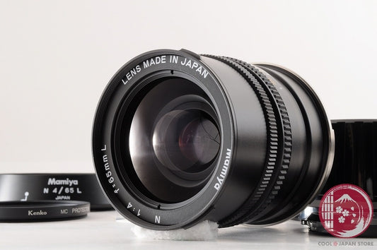 DDU READ[TOP MINT w/ Hood Filter] Mamiya N 65mm f/4 L from Japan Lt42