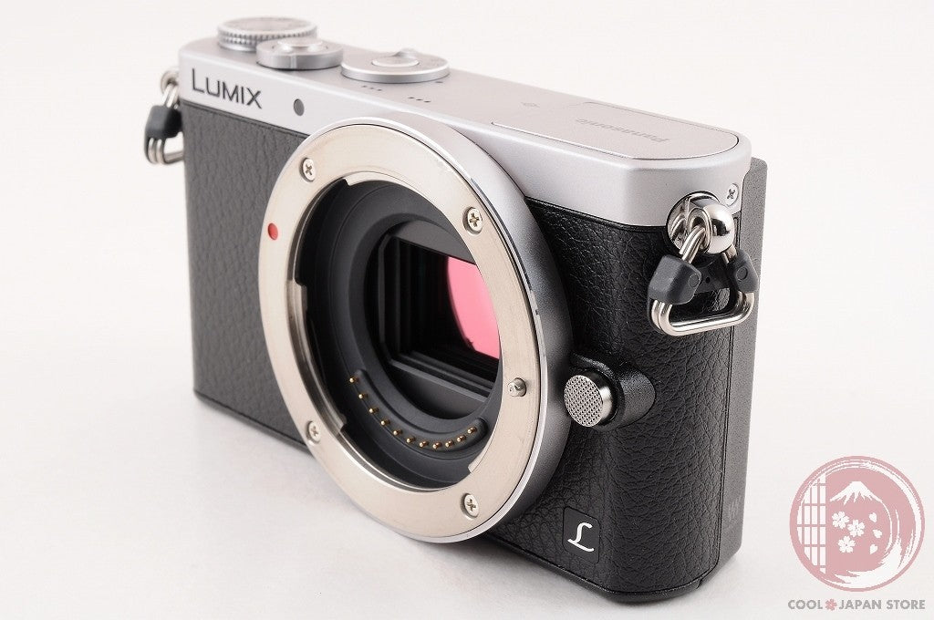 [TOP MINT w/Strap Charger] Panasonic DMC GM1 Silver from Japan Cl76
