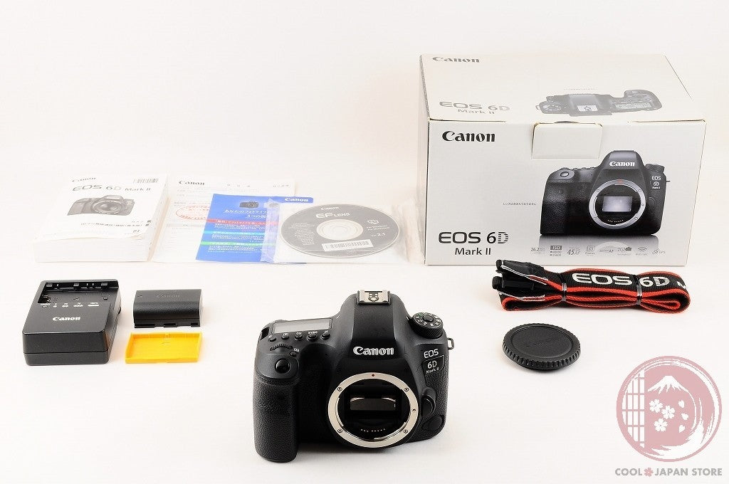 [ 8687 shots MINT+ in Box ] CANON EOS 6D Mark II 26.2MP Digital SLR Camera Cl01