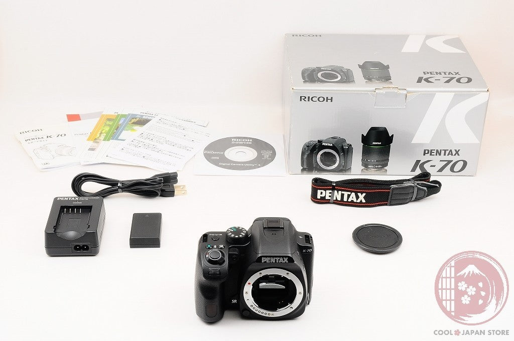 DDU [ 2285 shots TOP MINT in Box ] Pentax K-70 from Japan Cj35