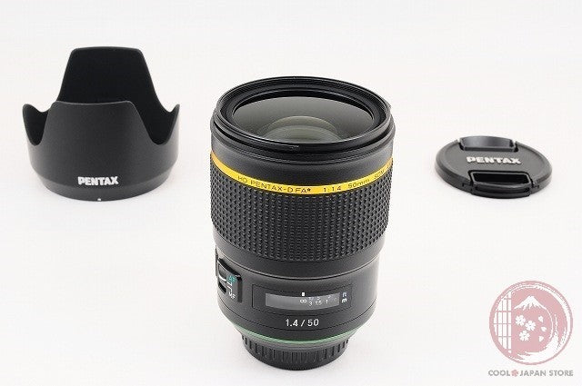 [MINT+ w/ Hood Caps] Pentax HD D FA 50mm f/1.4 SDM AW from Japan Lv36